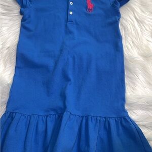 Ralph Lauren Blue Polo Dress